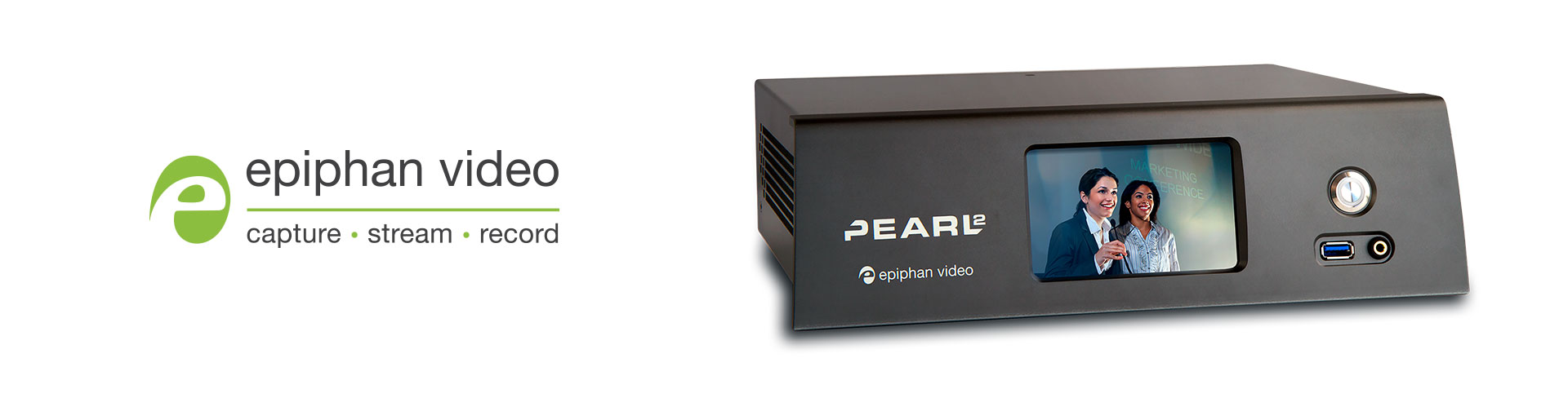 SDI信号/ディスプレイ信号 ストリーミング＆録画ユニット Epiphan Pearl-2