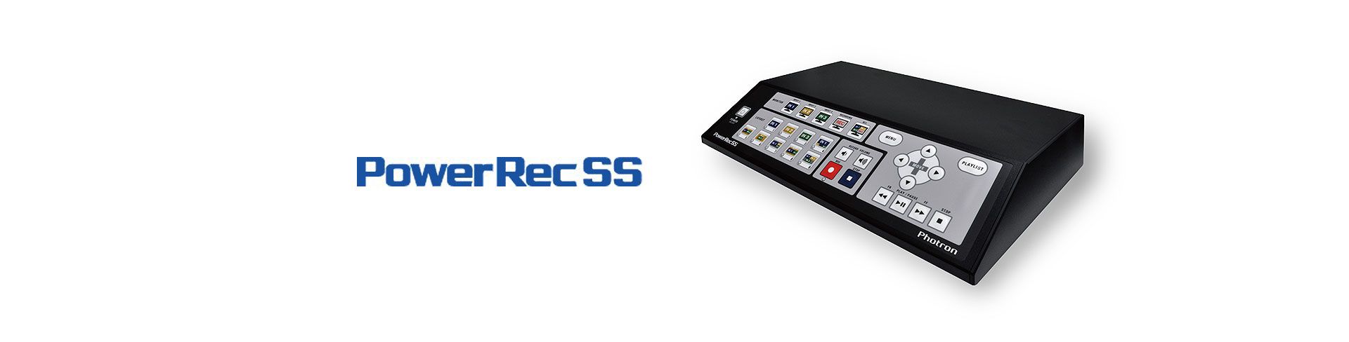 マルチ入力・画面合成機能を備えた小型・軽量収録システム Power Rec SS